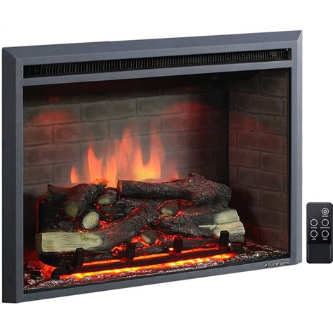 Puraflame Crackling Sound Electric Fireplace | Wayfair