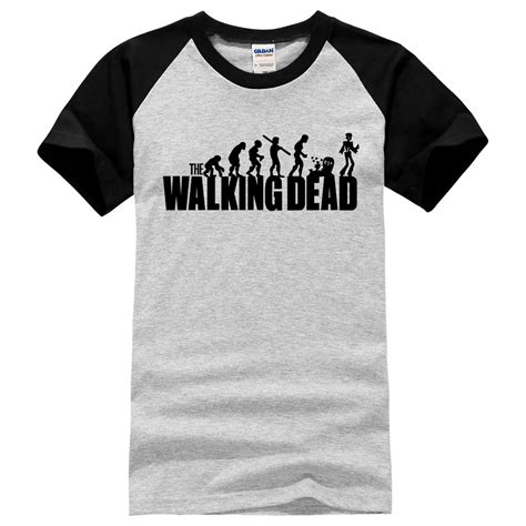 2017 new the walking dead Printed T shirt 100% Cotton Men t shirt ...