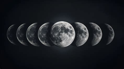 Moon Phases - Desktop Wallpapers, Phone Wallpaper, PFP, Gifs, and More!