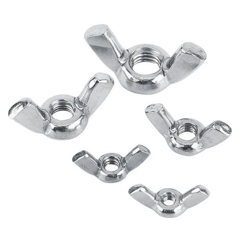 10Pcs/lot Wing Nut DIN315 M3 M8 Stainless Steel SS316 Wing Nut ...