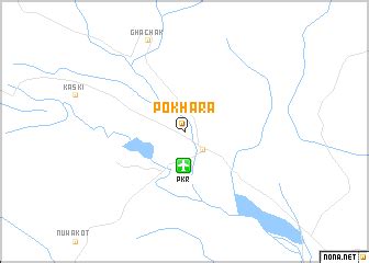 Pokhara (Nepal) map - nona.net