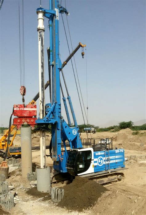 Continuous flight auger (CFA) drilling rig - SR-75 - SOILMEC S.P.A. - soil investigation ...