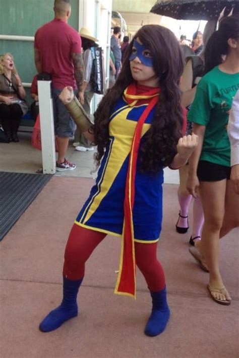 Ms. Marvel (Kamala Khan) #cosplay Top Cosplay, Comic Con Cosplay, Marvel Cosplay, Best Cosplay ...