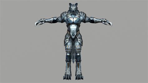 Anthro Wolf - Buy Royalty Free 3D model by 7PLUS [f03904c] - Sketchfab Store