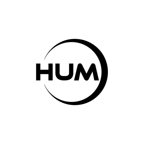 HUM Logo Design, Inspiration for a Unique Identity. Modern Elegance and Creative Design ...