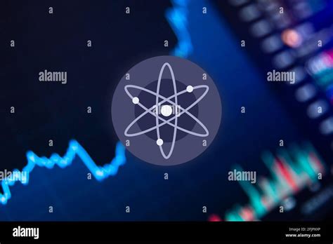 Cosmos ATOM Cryptocurrency. ATOM coin growth chart on the exchange ...