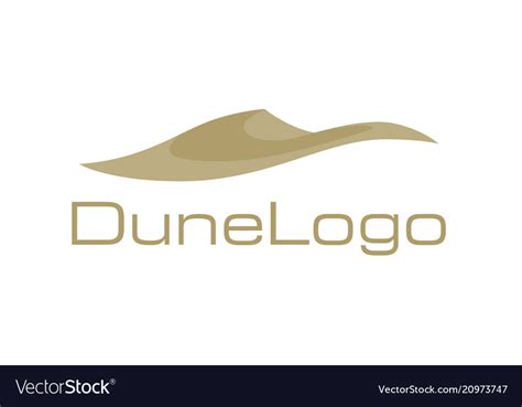 Dune logo Royalty Free Vector Image - VectorStock