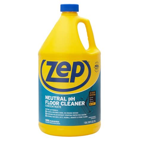 Zep Neutral Ph Floor Cleaner 128-fl oz Pour Bottle Liquid Floor Cleaner in the Floor Cleaners ...