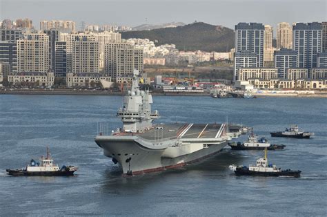 Chinese Aircraft Carrier Shandong Sails Through Taiwan Strait - Bloomberg