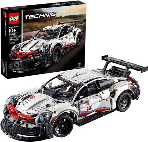 LEGO Technic Porsche 911 RSR 42096 Race Car Building Set STEM Toy for Boys and Girls Ages 10 ...