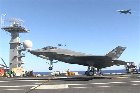 Navy Makes History with First F-35C Carrier Landing | Military.com