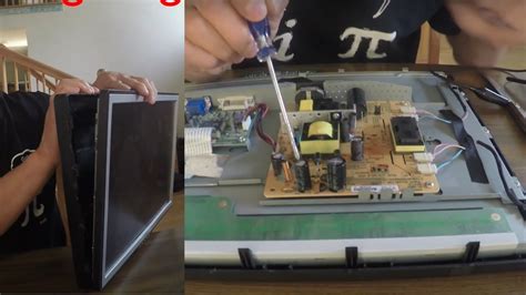 Repair LCD Monitor In 5 Minutes, Works Most of The Time - YouTube