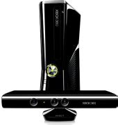 Microsoft Xbox 360 Slim 4GB + Kinect Bundle