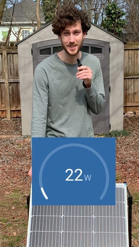 I Tested a 100 Watt Solar Panel on a Cloudy Day (Video!) - Footprint Hero