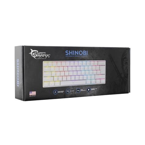 WHITE SHARK SHINOBI-W :: MECHANICAL KEYBOARD GK-2022 SHINOBI WHITE ...