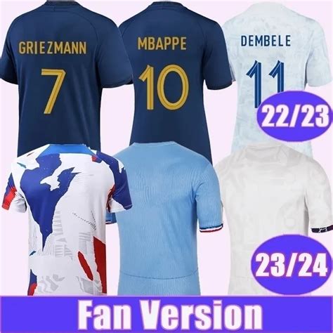 French 23 24 Women National Team Soccer Jersey 9 Eugenie Le Sommer 8 Grace Geyoro 2 Maelle ...