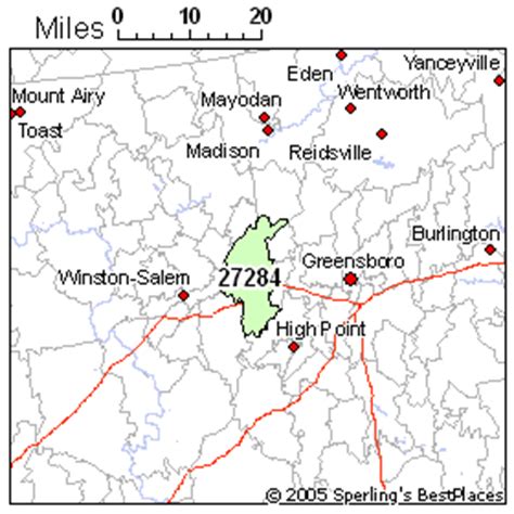 Best Place to Live in Kernersville (zip 27284), North Carolina