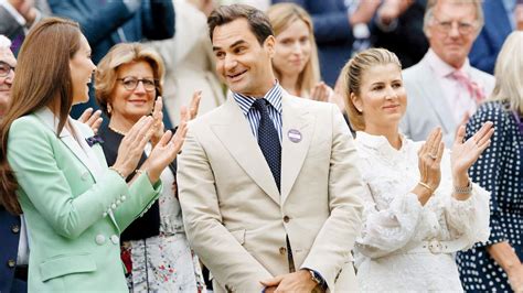 Wimbledon 2023: Swiss ace Roger Federer wows crowd from royal box