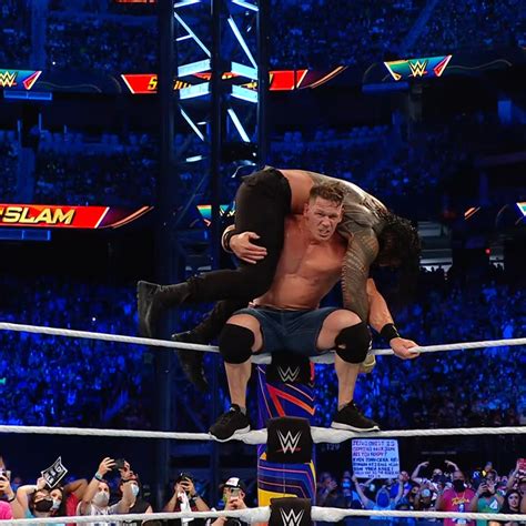 Roman Reigns vs. John Cena: SummerSlam 2021 | John Cena challenged ...