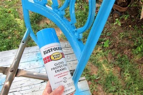How To Paint Metal Chairs And Re-Cover Fabric Chair Seats