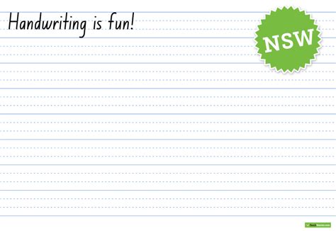 The Best Handwriting Worksheet Generator! | Teach Starter