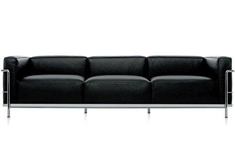 le corbusier lc3 three seat sofa | hive