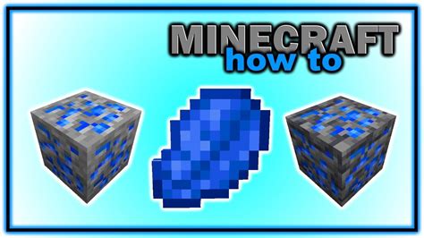 How to Find and Use Lapis Lazuli in Minecraft! | Easy Minecraft ...