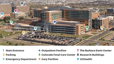 Anschutz Medical Campus Map | Children's Hospital Colorado