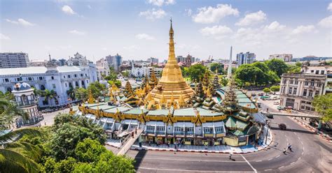 Sule-Pagode Besichtigung, Yangon