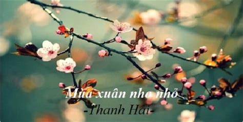 Ý nghĩa nhan đề bài thơ Mùa xuân nho nhỏ hay nhất