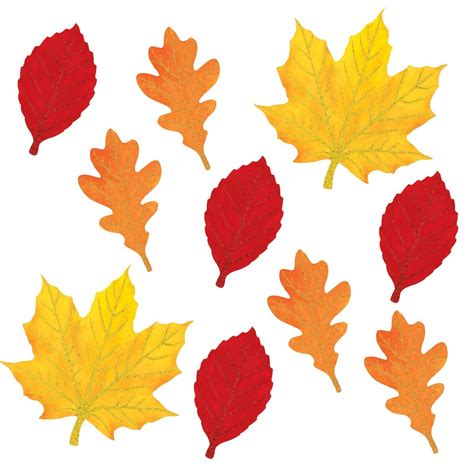 autumn leaf cutouts templates clipart best - 5 best printable leaf ...