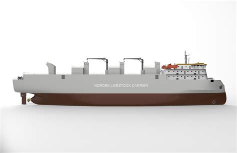 100m Livestock Carrier | Norden Ship Design House