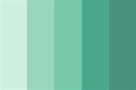 Seafoam Green Color Palette | Green colour palette, Seafoam green color ...