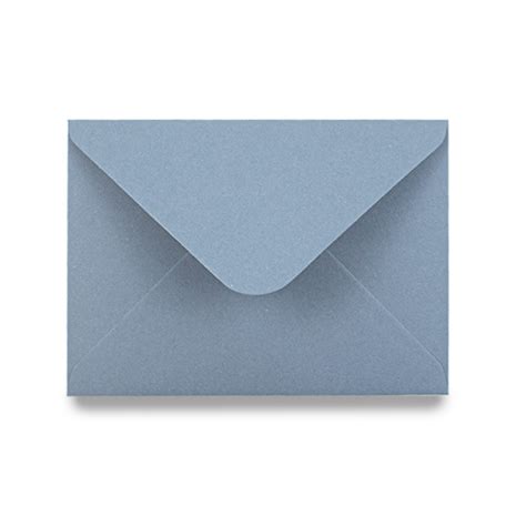 5 x 7 Dusty Blue Envelopes | The Paperbox