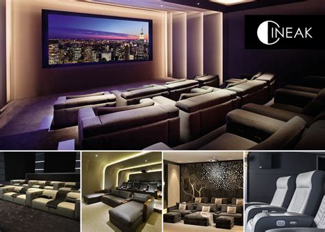 Cineak - Elevated Integration - Luxury Home Theater Seating