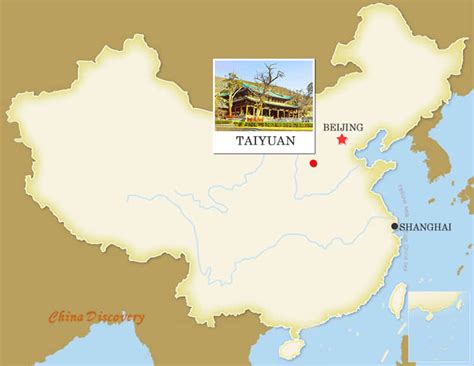 Taiyuan Maps, Taiyuan Shanxi Map, Taiyuan China Map