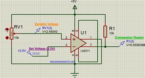 LM311 Pinout, Pin Configuration, Specifications, Equivalent, Working ...