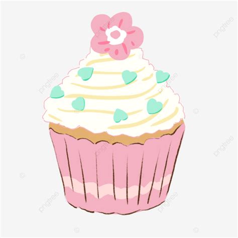 300 Dpi PNG Picture, Hand Drawn Cake With Hearts Printable 300 Dpi ...