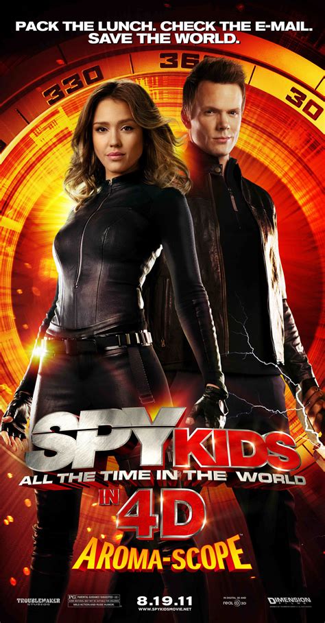 Five New Posters Show off Spy Kids: All the Time in the World 4D ...