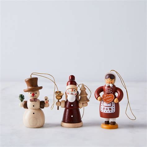 Handcrafted German Holiday Wooden Ornaments on Food52 | Wooden ...