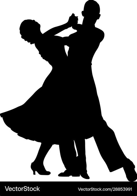 Couple Dancing Silhouette Clip Art