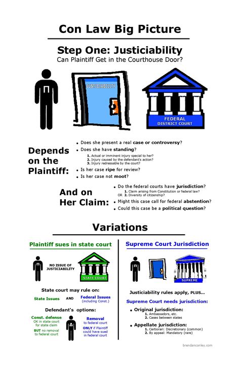 Constitutional Law Step One Justiciability | Bar Exam Study Materials