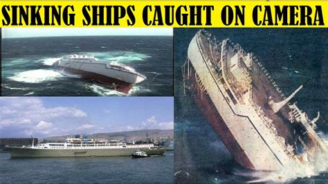 Top 10 Biggest Ships that Sank on Camera - YouTube