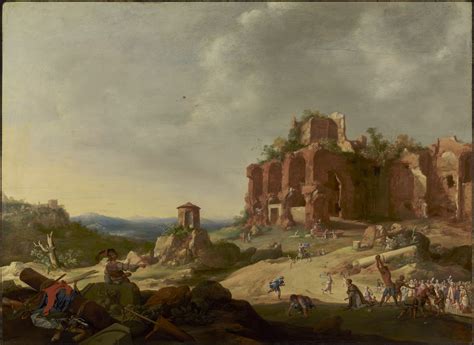 The Stoning of Saint Stephen by Bartholomeus Breenbergh (17th Century ...