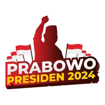 برابوو سوبيانتو رئيس إندونيسيا 2024 شعار الانتخابات العامة جيريندرا المتجه, Prabowo Subianto ...