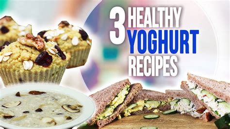 3 High Protein Yoghurt Recipes