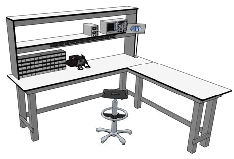 Electronics Workbench Plans - The Geek Pub