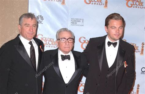 Robert De Niro, Martin Scorsese and Leonardo DiCaprio – Stock Editorial ...