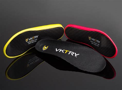 VKTRY Performance Insoles Embrace Carbon Fiber For Energy Return