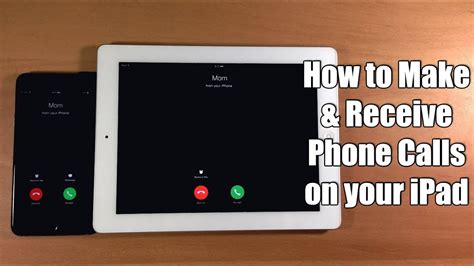 How to Make & Receive Phone Calls on Your iPad - YouTube